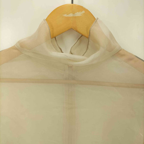 mideal sheer flare blouse ハイネック フレア シアートップス レディース FREE