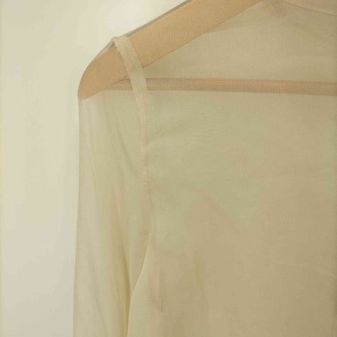 mideal sheer flare blouse ハイネック フレア シアートップス レディース FREE