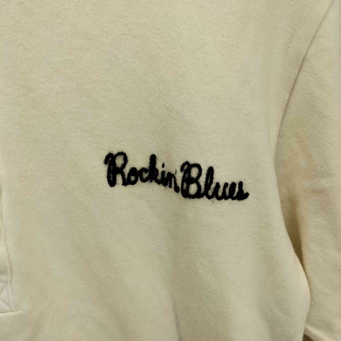 ワコマリア WACKO MARIA Rockin Blues チェーン 刺繍 ヘンリーネック L/S Tシャツ メンズ JPN:L
