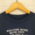 90S USA製 FRUIT OF THE LOOM ボディ WELCOME HOME MUSIC 袖裾シングル S/S Tシャツ 1994 メンズ import:XL
