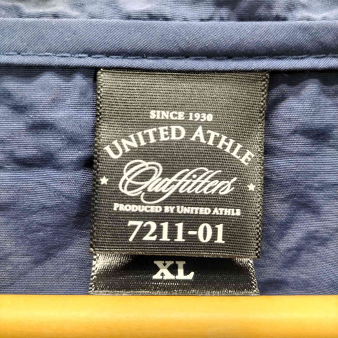 ユナイテッドアスレ UNITED ATHLE ハーフジップアノラックパーカー メンズ JPN:XL