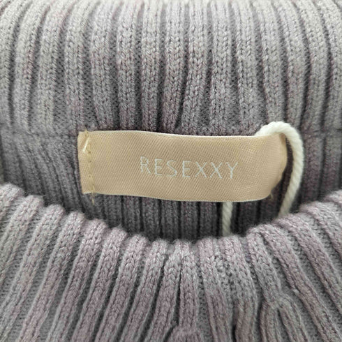 リゼクシー RESEXXY オフショルタイトロングニットワンピース レディース FREE