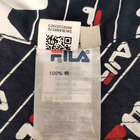 フィラ FILA ロゴ刺繍 ハット レディース FREE