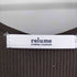 ジャーナルスタンダードレリューム JOURNAL STANDARD relume 23AW ウォッシャブル ストレッチ ニット Vネック プルオーバー レディース FREE