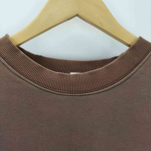ステューシー Stussy 90S USA製 紺タグ フロントSS LINK バック ストックロゴ クルーネックスウェット メンズ JPN:L