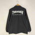 スラッシャー THRASHER 両面ロゴプリント ナイロン コーチジャケット メンズ JPN:M