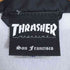 スラッシャー THRASHER 両面ロゴプリント ナイロン コーチジャケット メンズ JPN:M