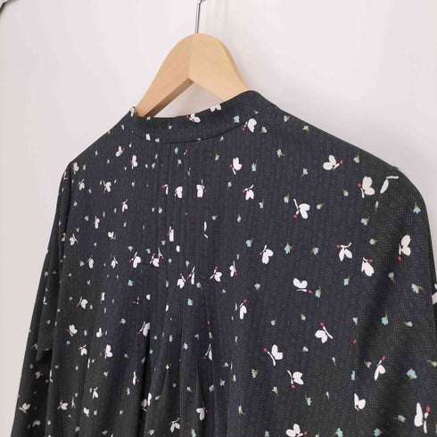 エフバイロッソアーバンリサーチ F by ROSSO URBAN RESEARCH 23SS ドットフラワー Vネック ワンピース レディース FREE