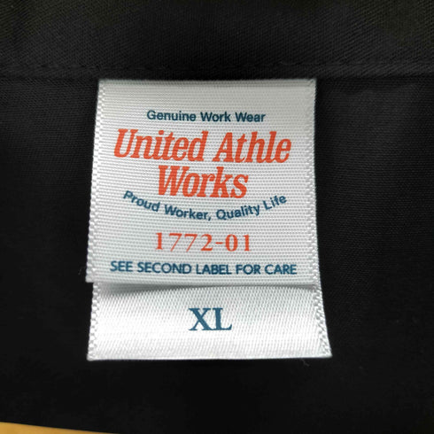 ユナイテッドアスレ UNITED ATHLE 半袖ワークシャツ メンズ JPN:XL
