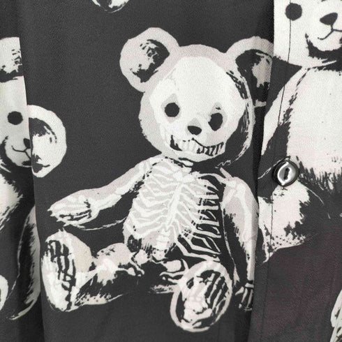 ドラッグハニー Drug honey クマ柄 L/S シャツ レディース FREE