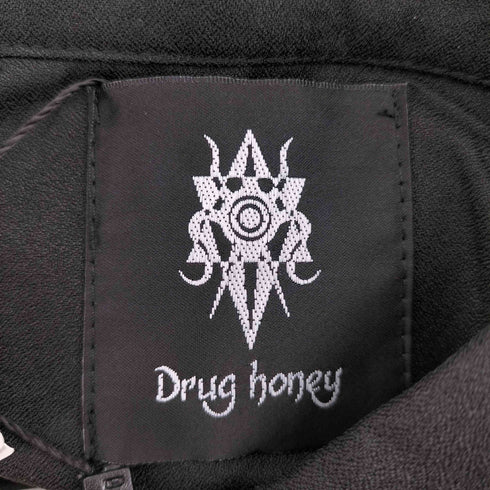 ドラッグハニー Drug honey クマ柄 L/S シャツ レディース FREE