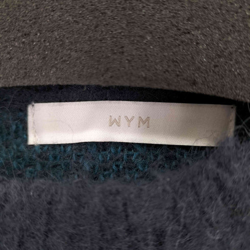 ウィム バイ リドム WYM LIDNM MOHAIR BLEND JACQUARD SHAGGY KNIT メンズ JPN:M