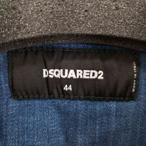ディースクエアード DSQUARED2 21SS SPLATTER DENIM JACKET メンズ EUR:44