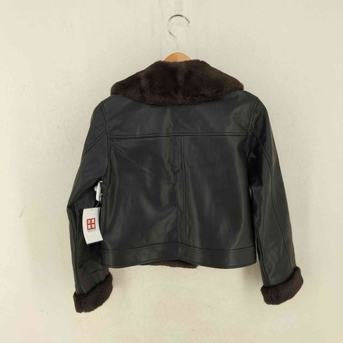 ジルスチュアート JILLSTUART フェイクファーライダースジャケット Faux Fur Biker Jacket レディース JPN:S