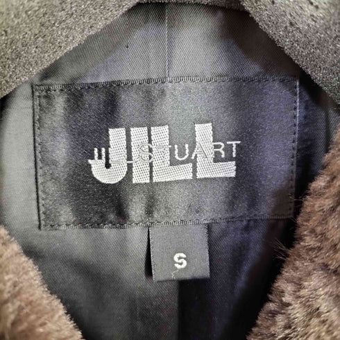 ジルスチュアート JILLSTUART フェイクファーライダースジャケット Faux Fur Biker Jacket レディース JPN:S
