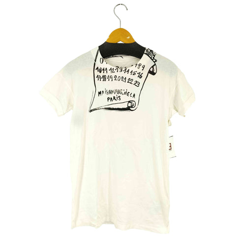 マルタンマルジェラ Martin Margiela 21SS フロントプリント S/S Tシャツ メンズ EUR:44