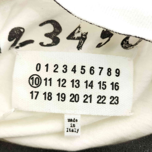マルタンマルジェラ Martin Margiela 21SS フロントプリント S/S Tシャツ メンズ EUR:44