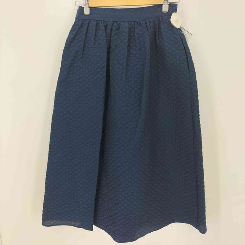 ザラ ZARA ジャガードフレアスカート レディース import:S