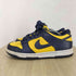 ナイキ NIKE DUNK LOW GS MICHIGAN レディース JPN:24