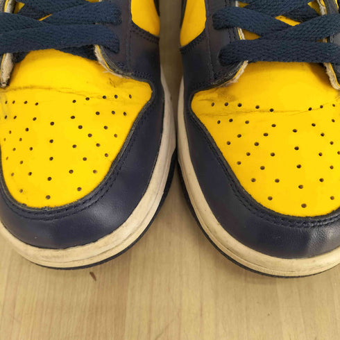 ナイキ NIKE DUNK LOW GS MICHIGAN レディース JPN:24