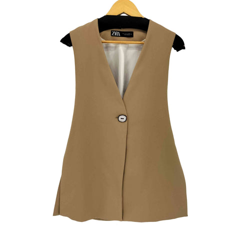 ザラ ZARA バックストラップベスト ジレ レディース import:S