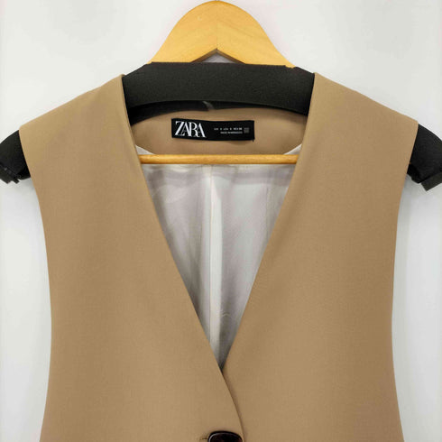 ザラ ZARA バックストラップベスト ジレ レディース import:S