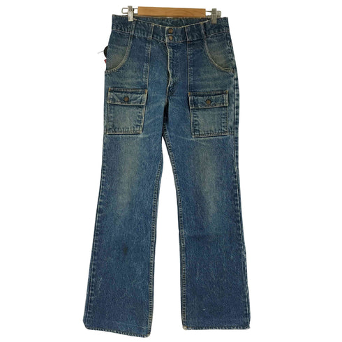 リーバイス Levis 70S 78年製 ブッシュパンツ オレンジタブ 42タロンジップ ボタン裏38 メンズ 33/33