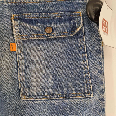 リーバイス Levis 70S 78年製 ブッシュパンツ オレンジタブ 42タロンジップ ボタン裏38 メンズ 33/33
