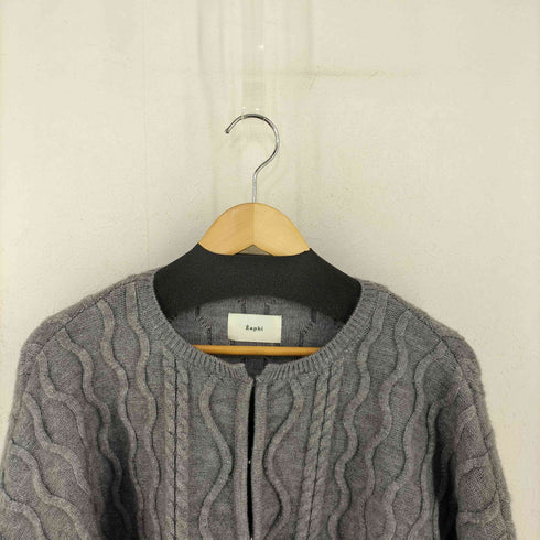 eaphi CABLE KNIT CARDIGAN レディース FREE