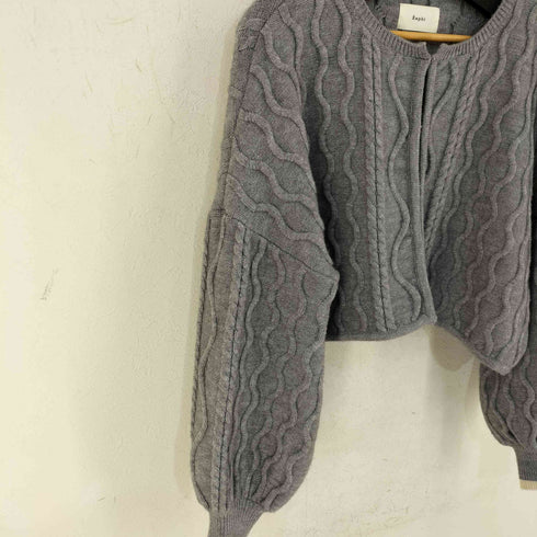 eaphi CABLE KNIT CARDIGAN レディース FREE
