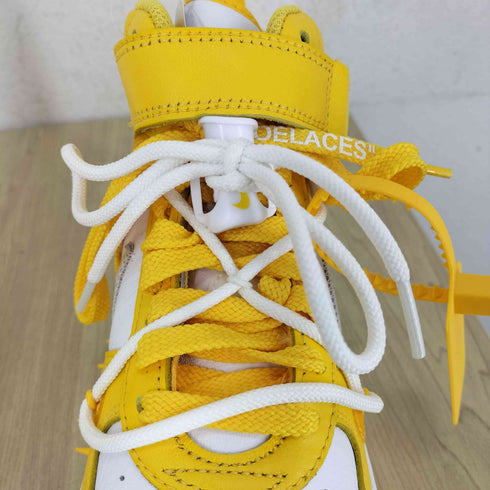 ナイキ NIKE AIR FORCE 1 MID SP LTHR 0FF-WHITE レディース JPN:24