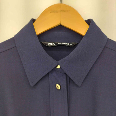 ザラ ZARA シャツワンピース L/S レディース import:S