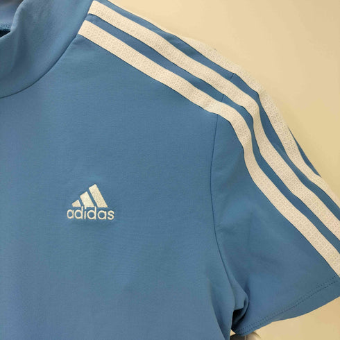 アディダス adidas W 3ST MOCK スリーストライプス ゴルフ モックネックシャツ レディース JPN:M