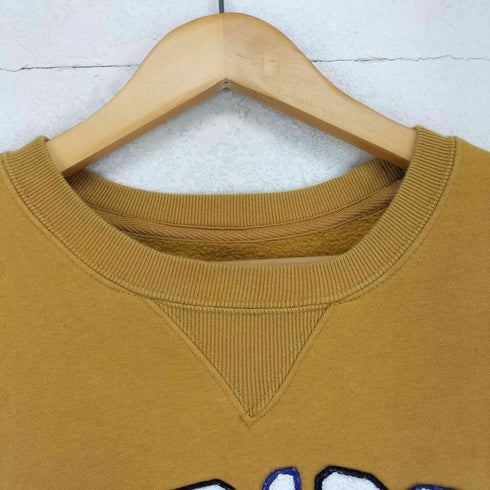 ギャップ Gap Vガゼットパイルプリントクルーネックスウェット メンズ JPN:L