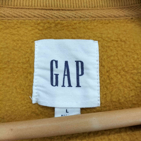 ギャップ Gap Vガゼットパイルプリントクルーネックスウェット メンズ JPN:L