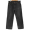 リーバイス Levis 533 ブラックデニムパンツ メンズ 36×32