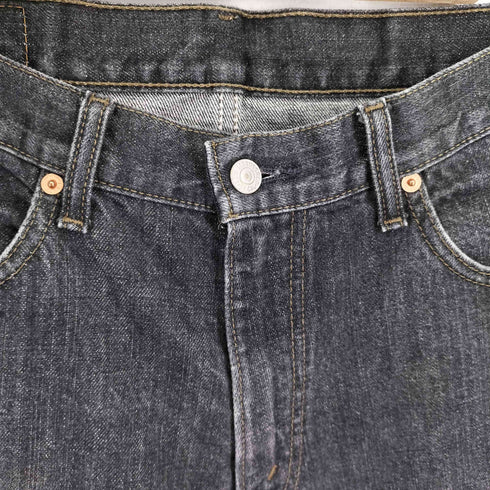 リーバイス Levis 533 ブラックデニムパンツ メンズ 36×32