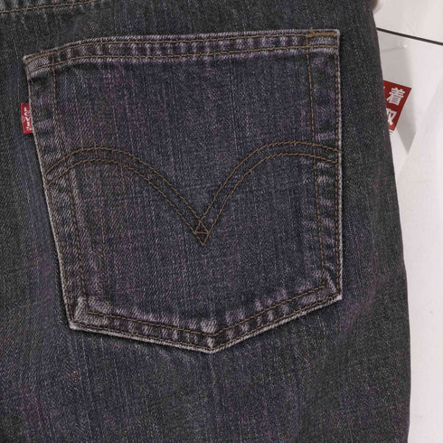 リーバイス Levis 533 ブラックデニムパンツ メンズ 36×32