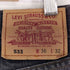 リーバイス Levis 533 ブラックデニムパンツ メンズ 36×32