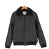 ザラ ZARA 襟ボア フェイクレザー ボンバージャケット メンズ import:S