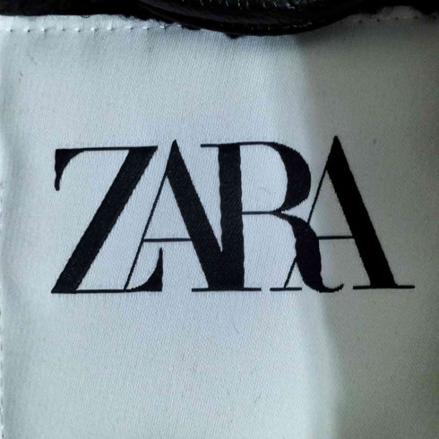 ザラ ZARA 襟ボア フェイクレザー ボンバージャケット メンズ import:S
