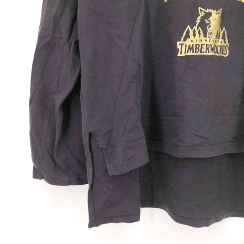 エヌビーエー NBA プリント L/S Tシャツ メンズ