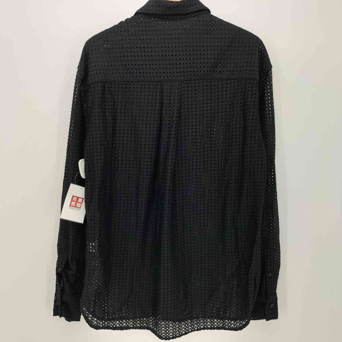 ザラ ZARA RELAXED FIT メッシュシャツ メンズ S