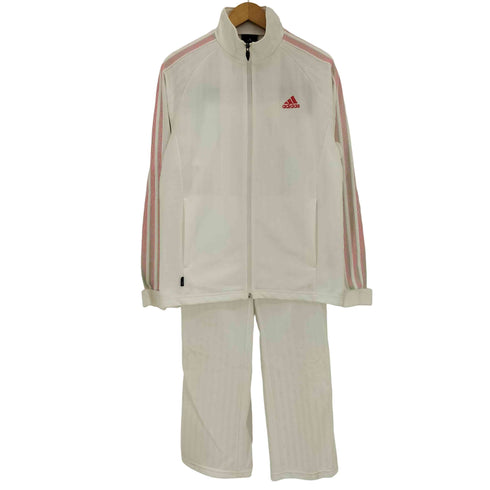アディダス adidas CLIMALITE パフォーマンスロゴ ストライプ ジャージセットアップ メンズ M