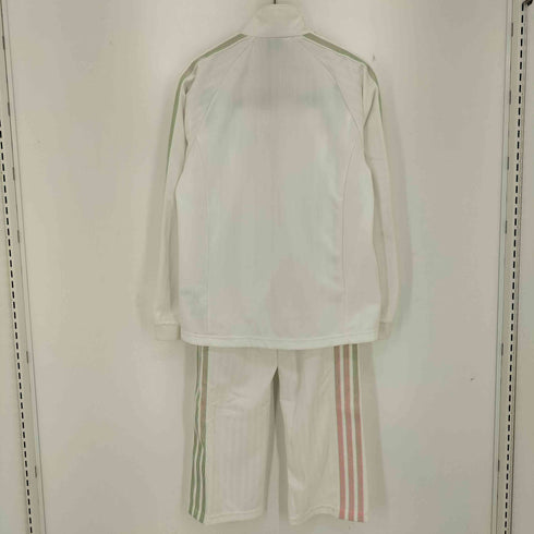 アディダス adidas CLIMALITE パフォーマンスロゴ ストライプ ジャージセットアップ メンズ M