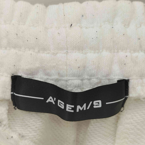 エージェムナイン AGEM/9 吹き付け加工パンツ メンズ FREE