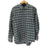 モンベル mont bell 日本製 CPO チェックシャツ メンズ JPN:L