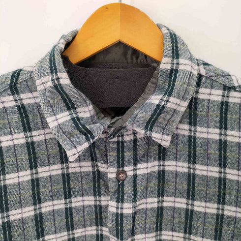 モンベル mont bell 日本製 CPO チェックシャツ メンズ JPN:L