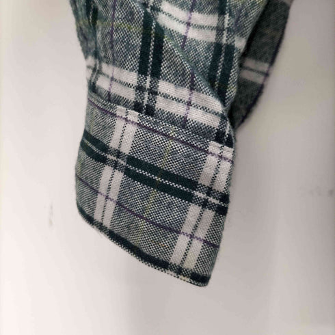 モンベル mont bell 日本製 CPO チェックシャツ メンズ JPN:L