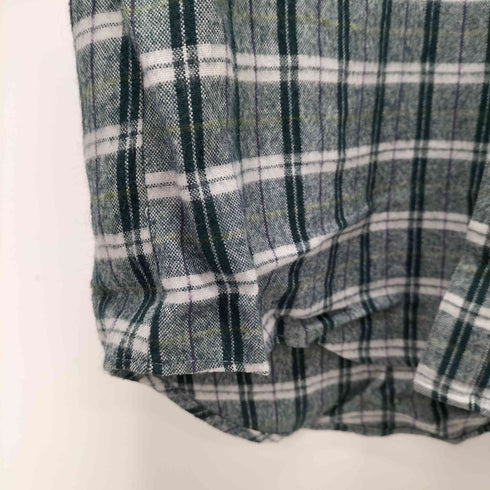 モンベル mont bell 日本製 CPO チェックシャツ メンズ JPN:L
